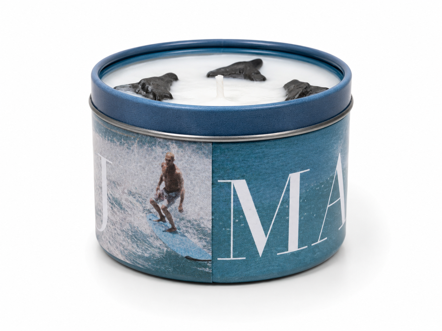 Party Wave Shark Tooth Candle 3.5oz